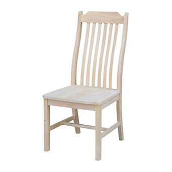 International Concepts 2 pc Steambent Mission Chair Set