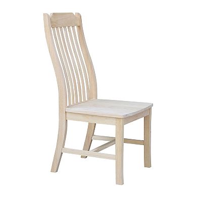 International Concepts 2-piece Steambent Mission Chair Set