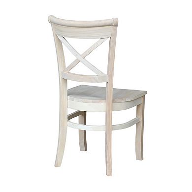 International Concepts Magnolia Dining Chair 2-piece Set