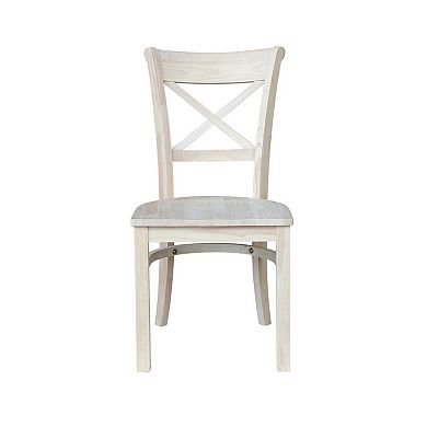 International Concepts Magnolia Dining Chair 2-piece Set