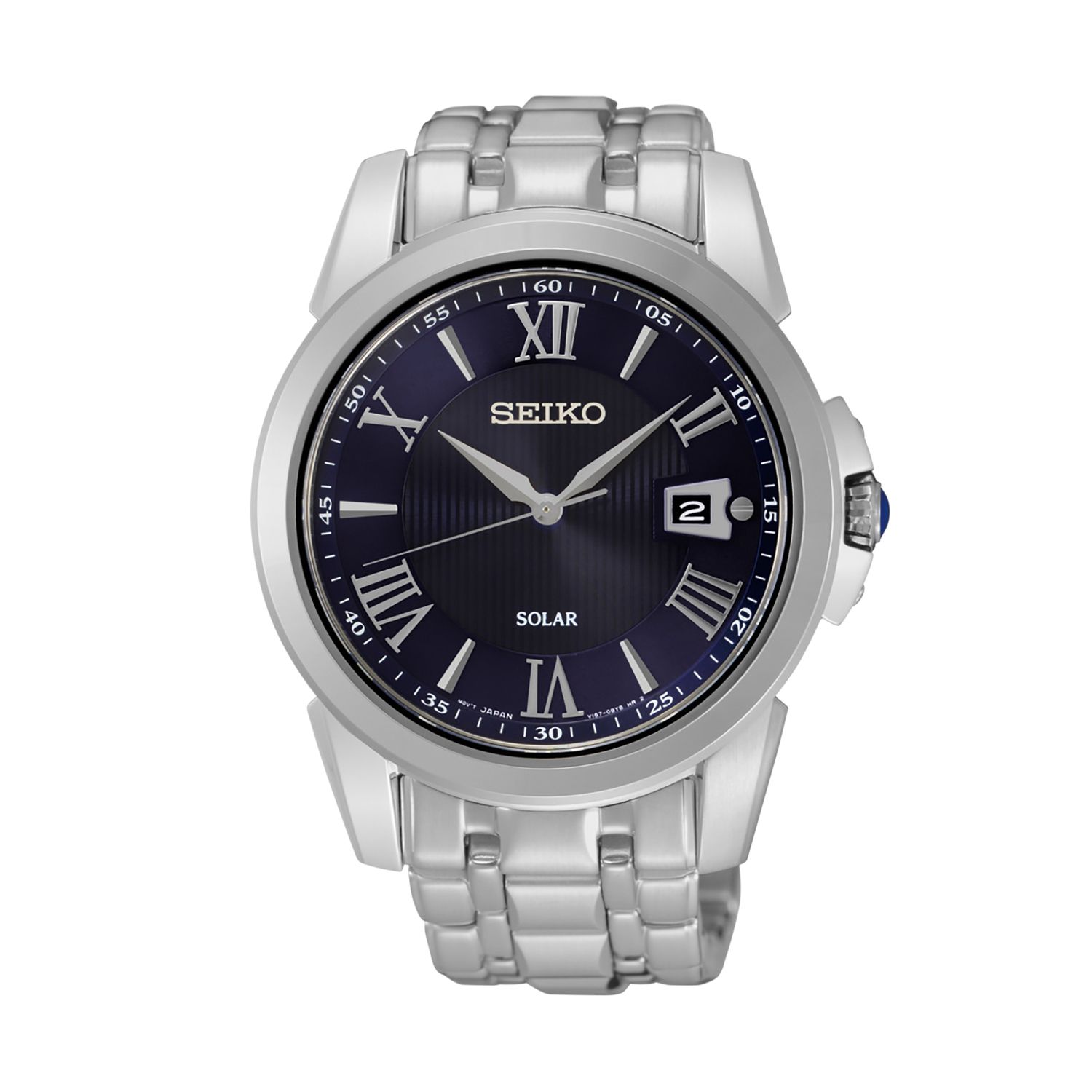 seiko men's le grand sport solar alarm chronograph watch