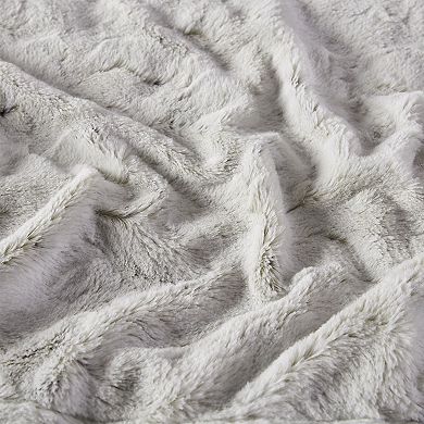 Madison Park Madison Park Lilly Faux Fur Fringe Throw