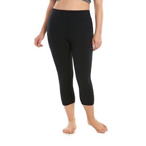 Plus Size Gaiam Yoga Capri Pants