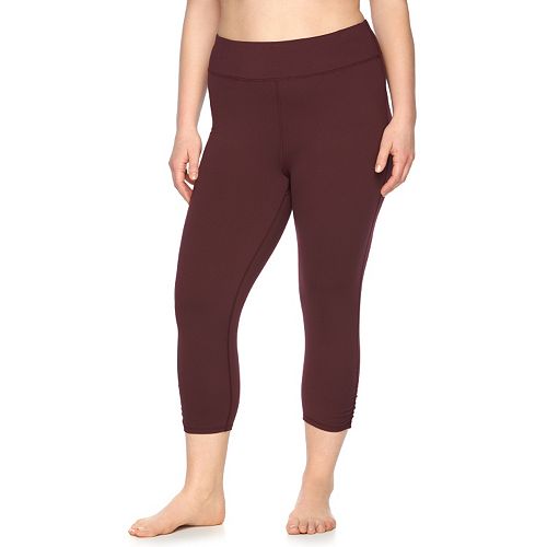 Gaiam Women's Om High Rise Waist Yoga Pants - Performance Spandex