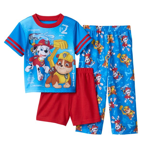 Toddler Boy Paw Patrol Marshall & Rubble Pajama Set