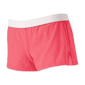 Juniors' Soffe White Band Low-Rise Shortie Shorts