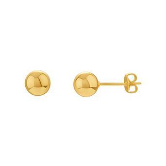 PRIMROSE 14k Gold-Plated Ball Stud Earrings