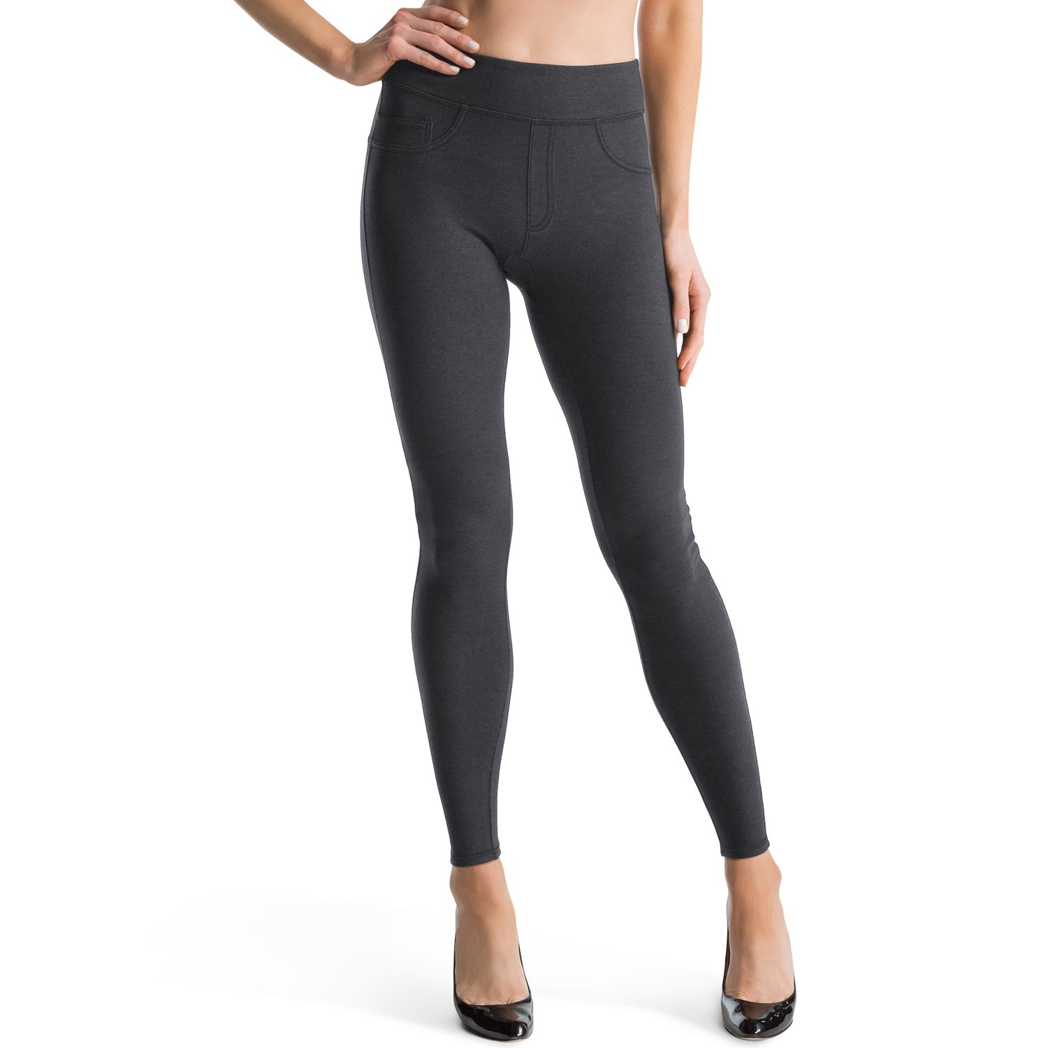 spanx black jeggings