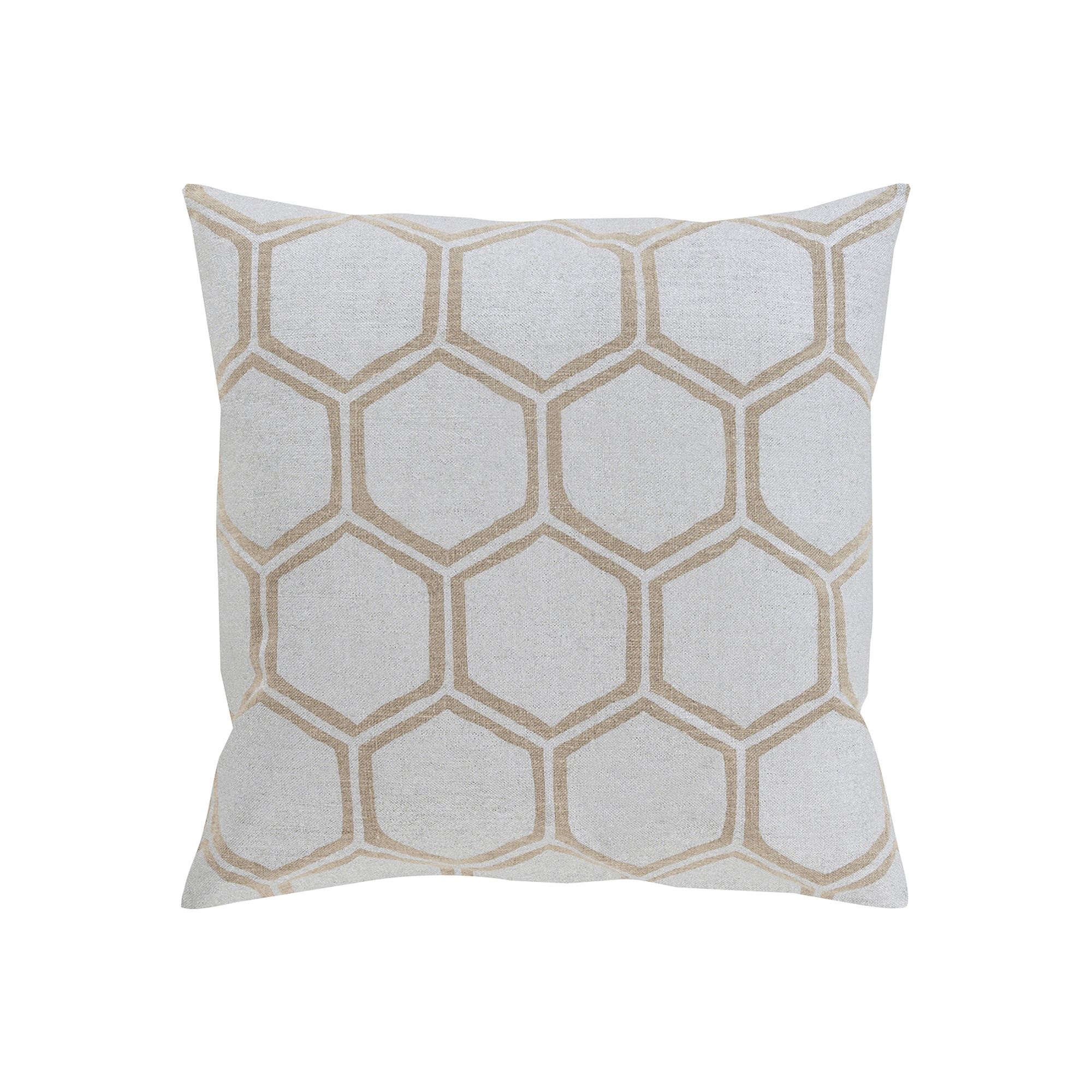 Decor 140 Elzevir Throw Pillow, Light Gray