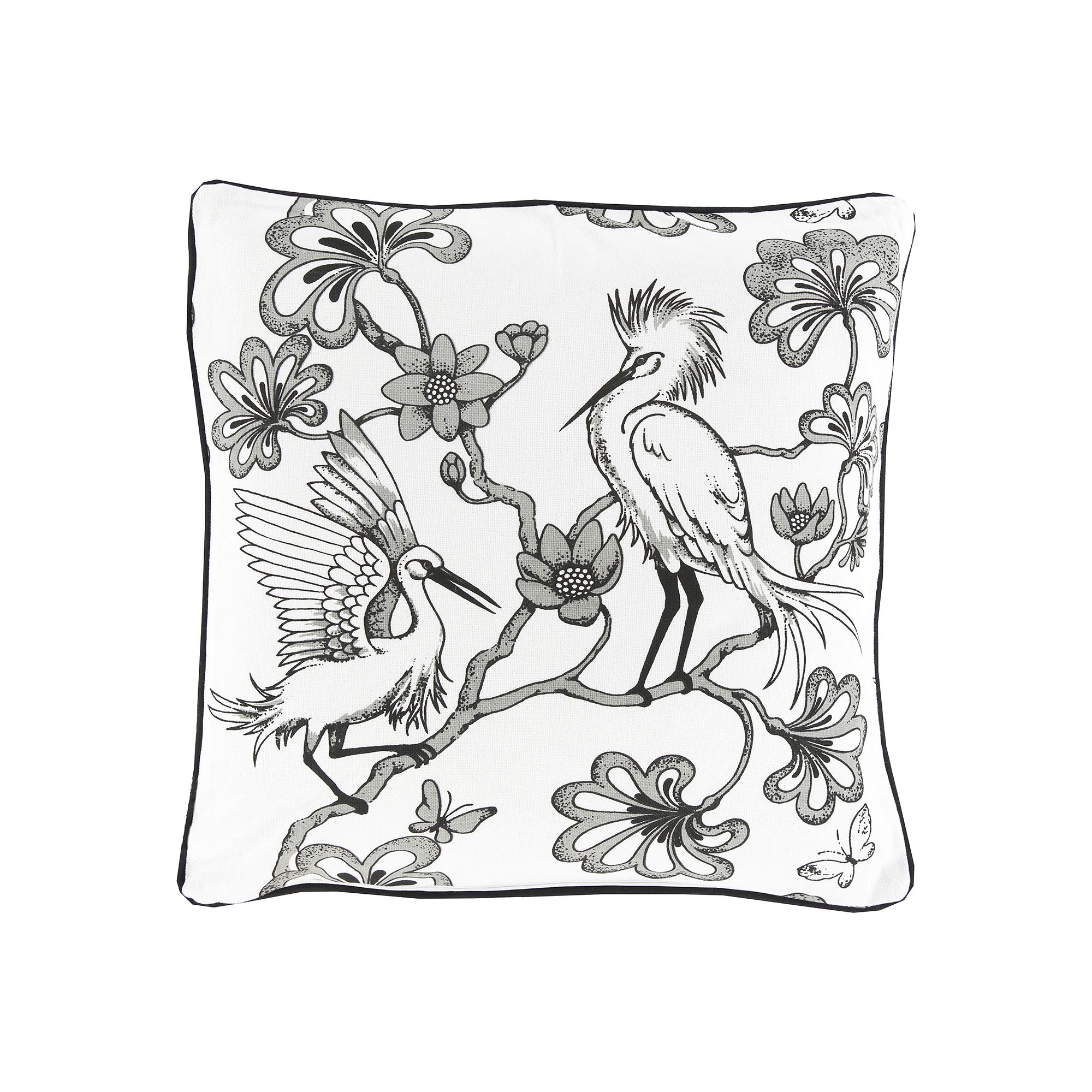 Decor 140 Heron Throw Pillow, Grey