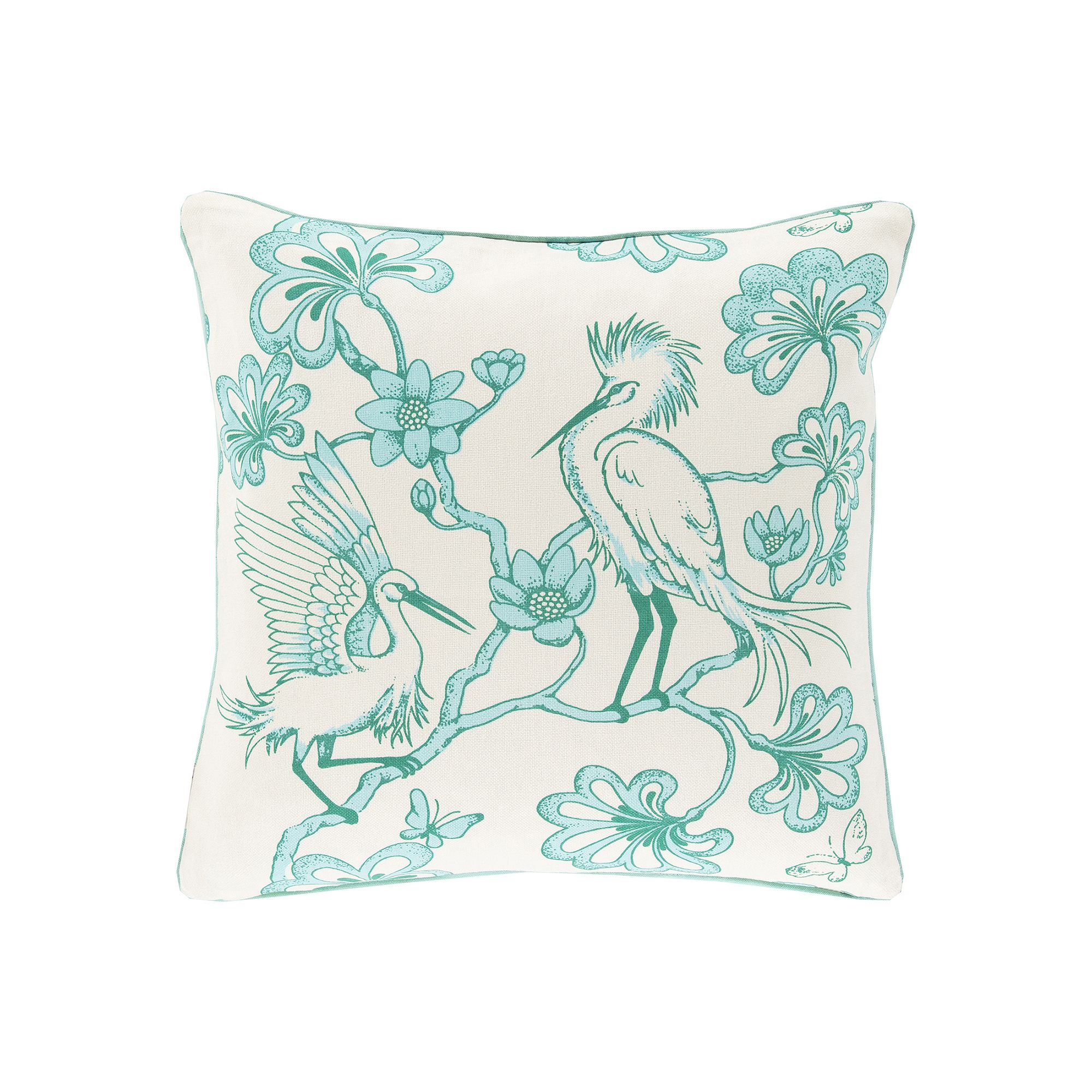 Decor 140 Heron Throw Pillow, Green