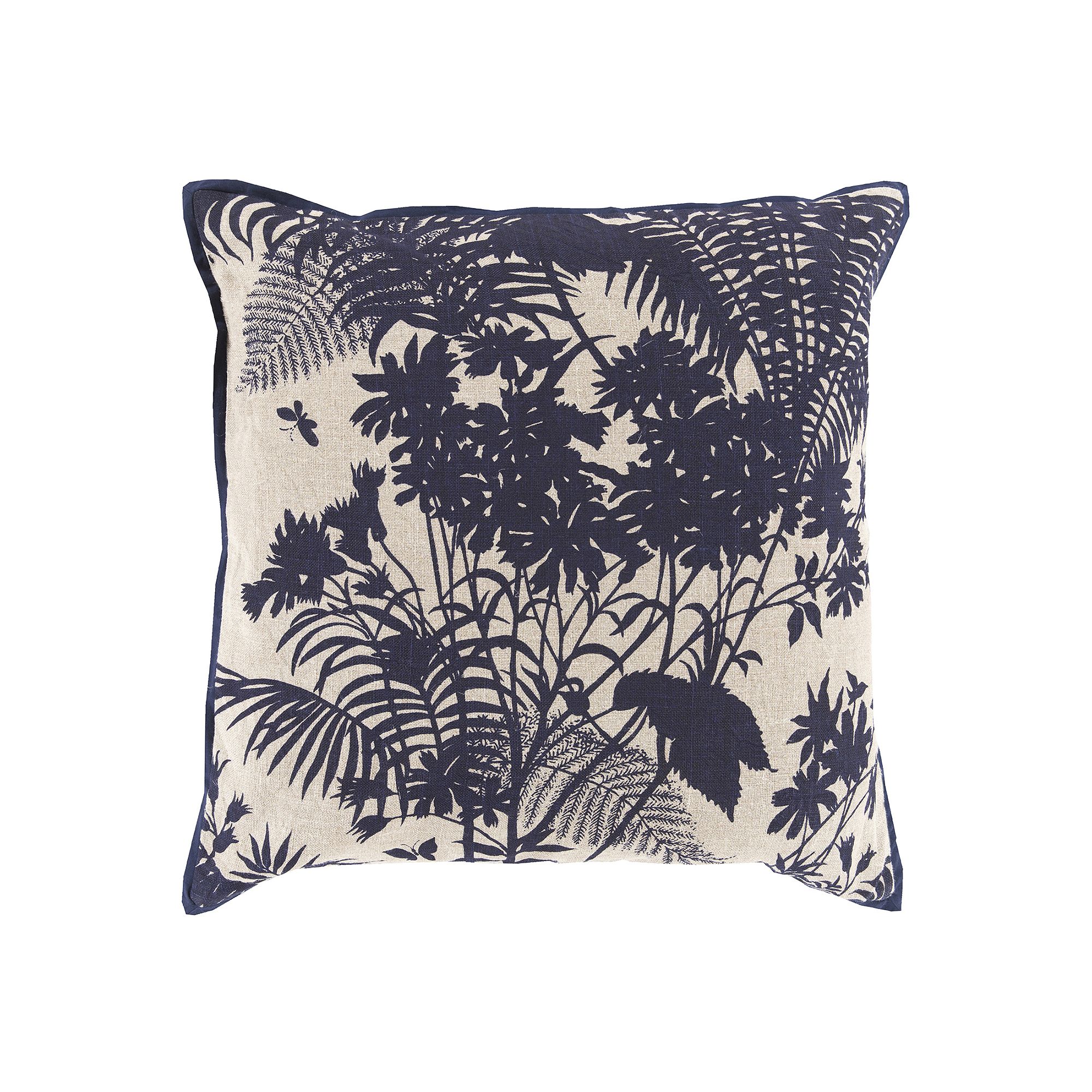 Decor 140 Davallia Throw Pillow, Blue