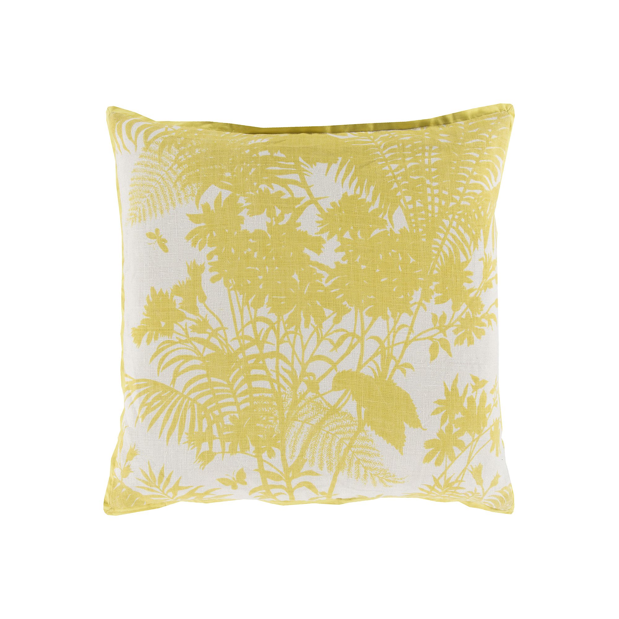 Decor 140 Davallia Throw Pillow, Yellow