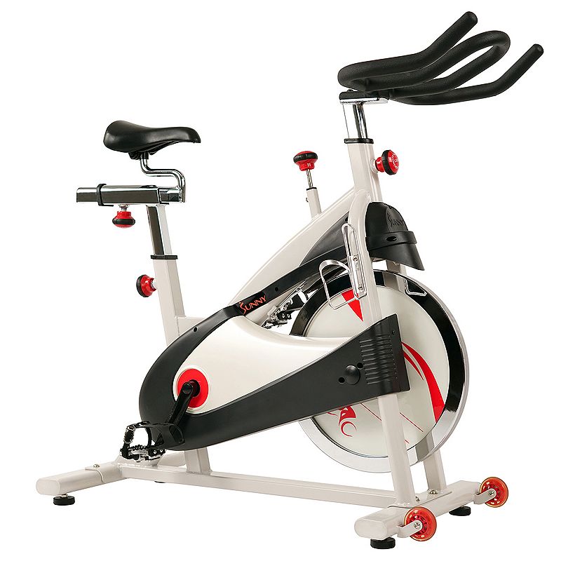 Sunny Health & Fitness SF-B1509 Indoor Cycle Exercise Bike, Belt Drive