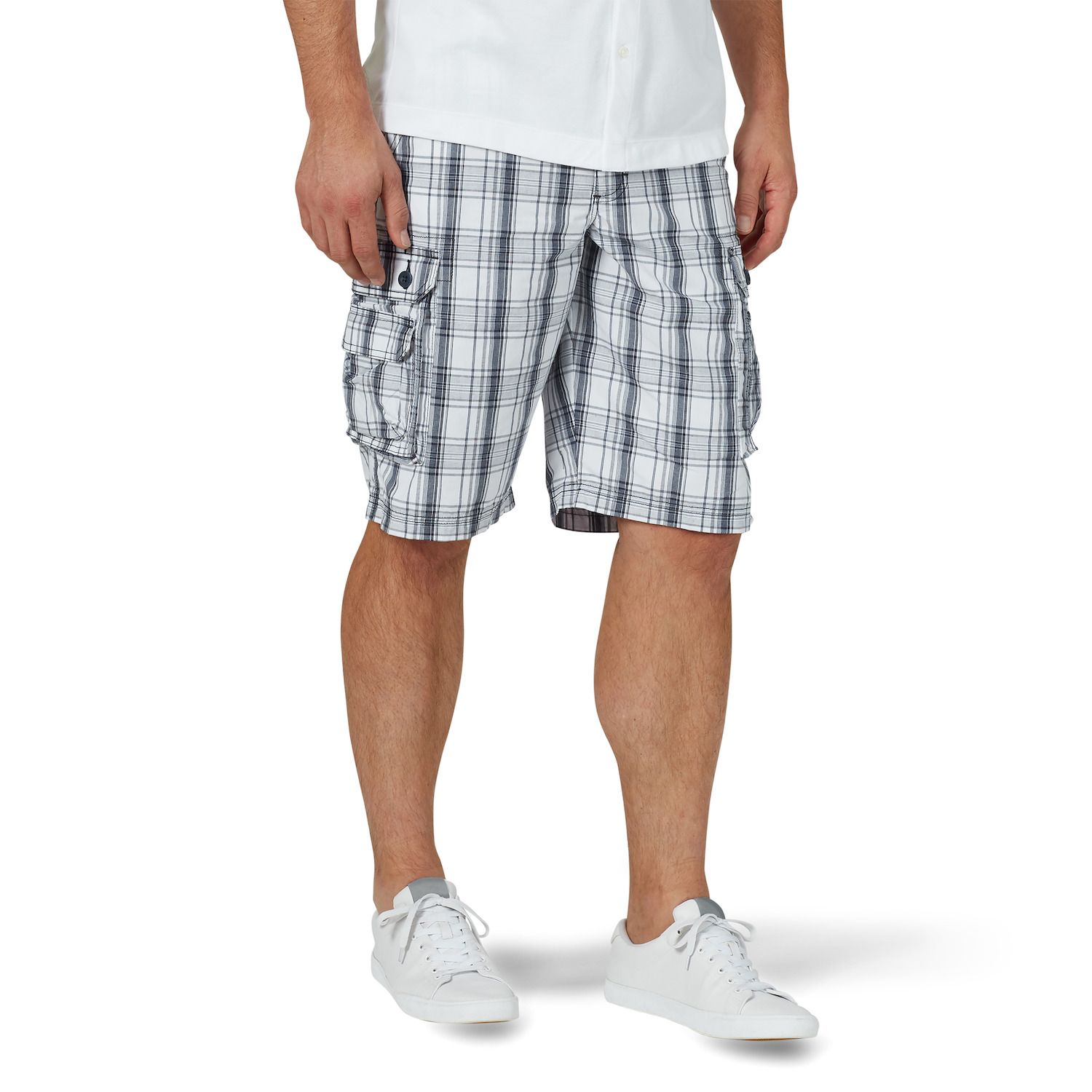 blue cargo work shorts