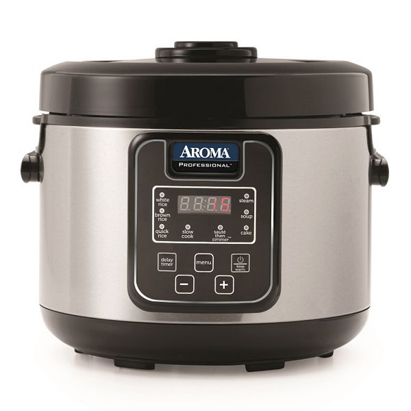 Aroma 20-Cup Stainless Steel Digital Rice Cooker Aroma 20 Cup Stainless Steel Digital Rice Cooker