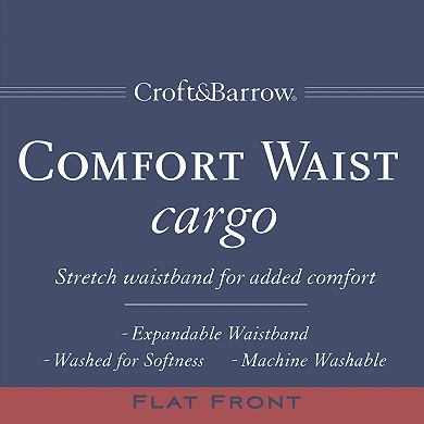 Men's Croft & Barrow® Stretch Comfort Twill Cargo Pants