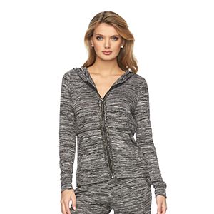 Women's Juicy Couture Embellished Marled Hoodie