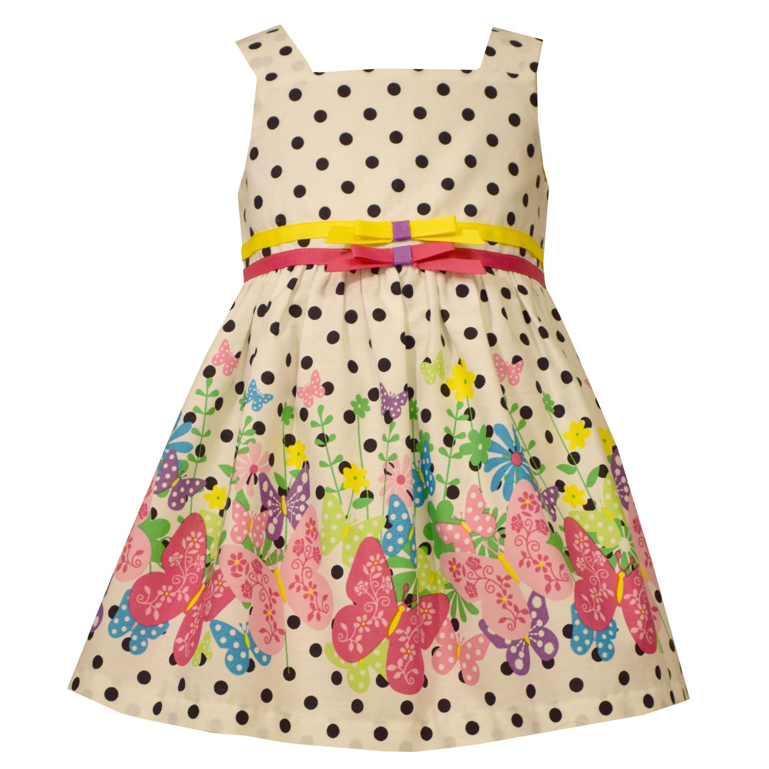 bonnie jean polka dot dress