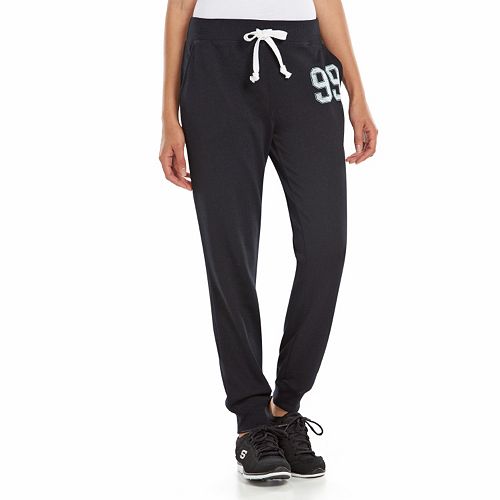 juniors black joggers
