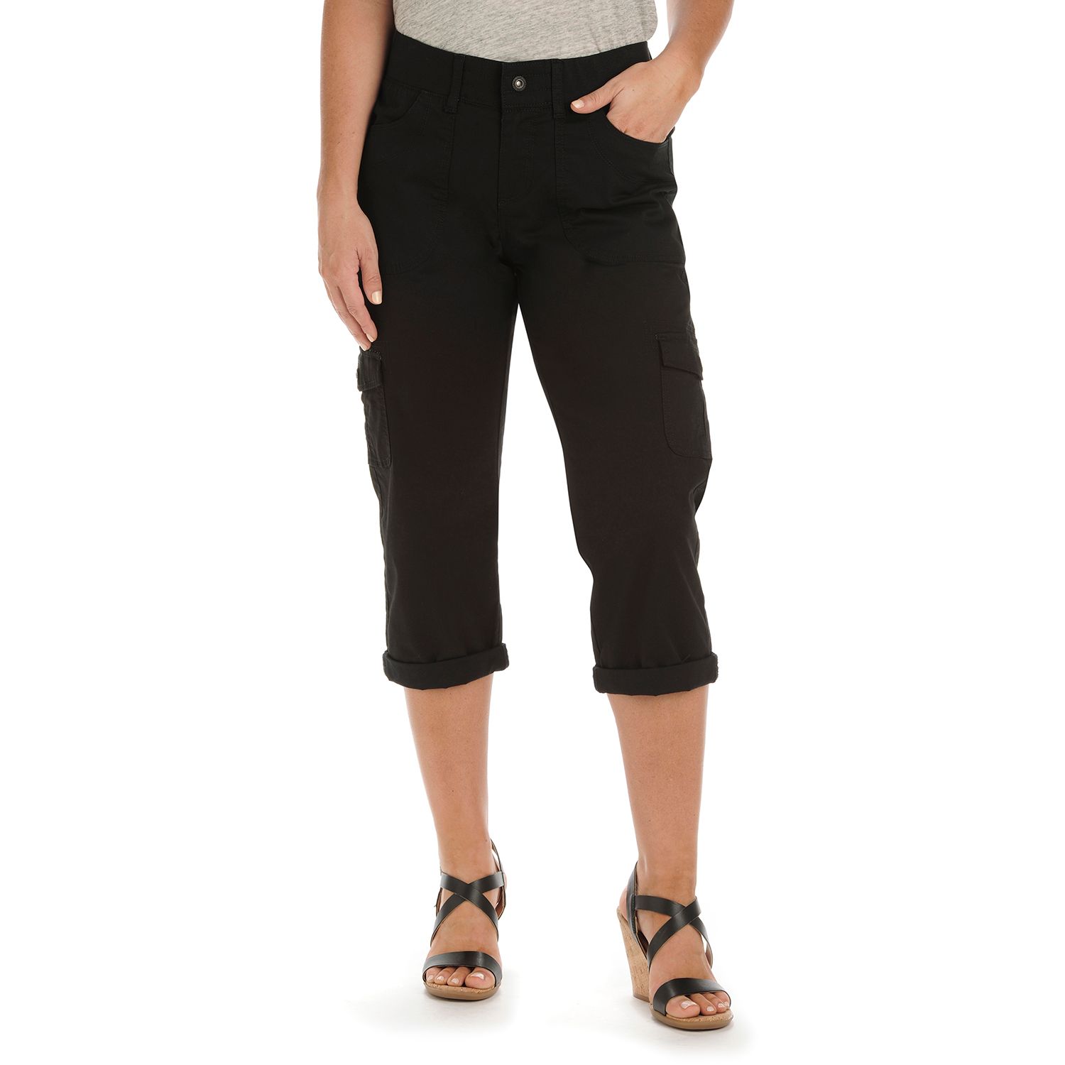 lee capri elastic waist