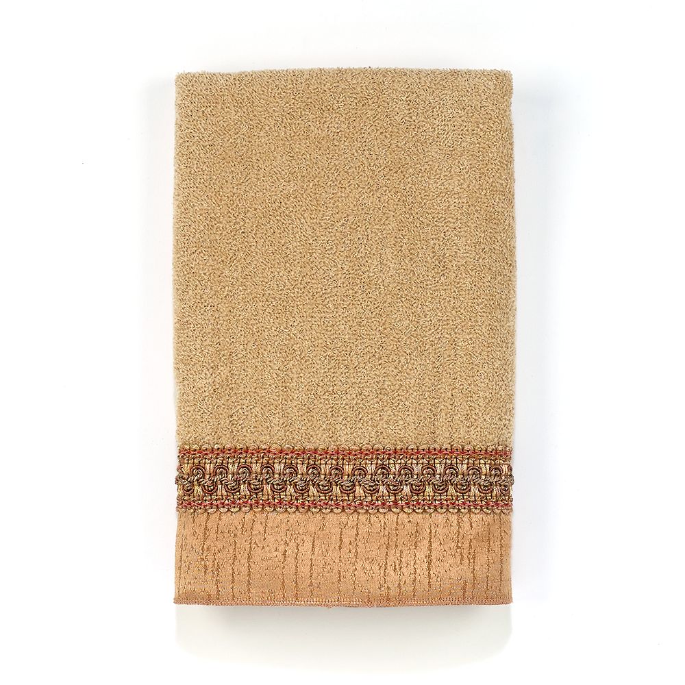 Avanti Braided Medallion Bath Towel, Hand Towel or Finger Tip Towel