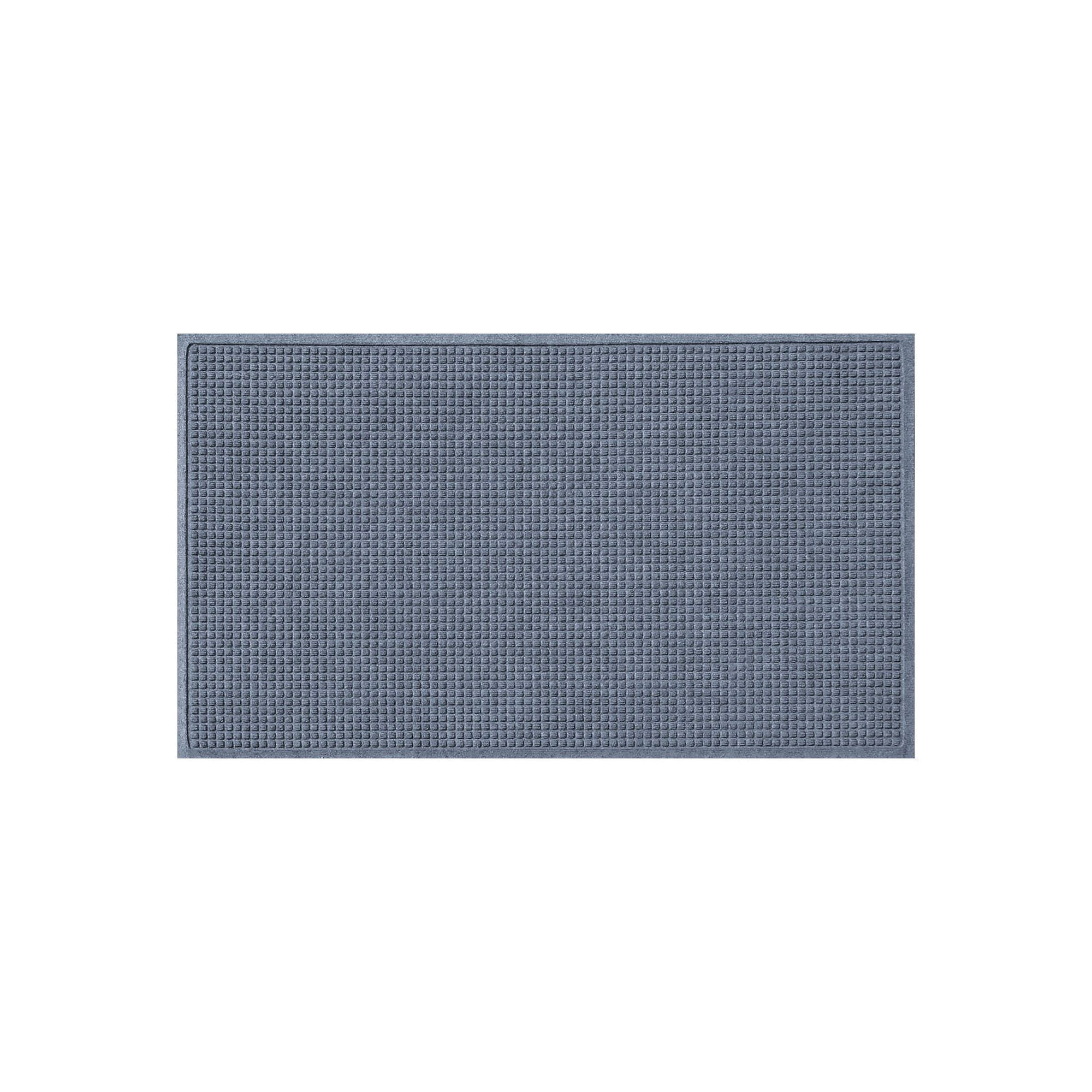 Waterhog Squares Indoor Outdoor Mat, Blue