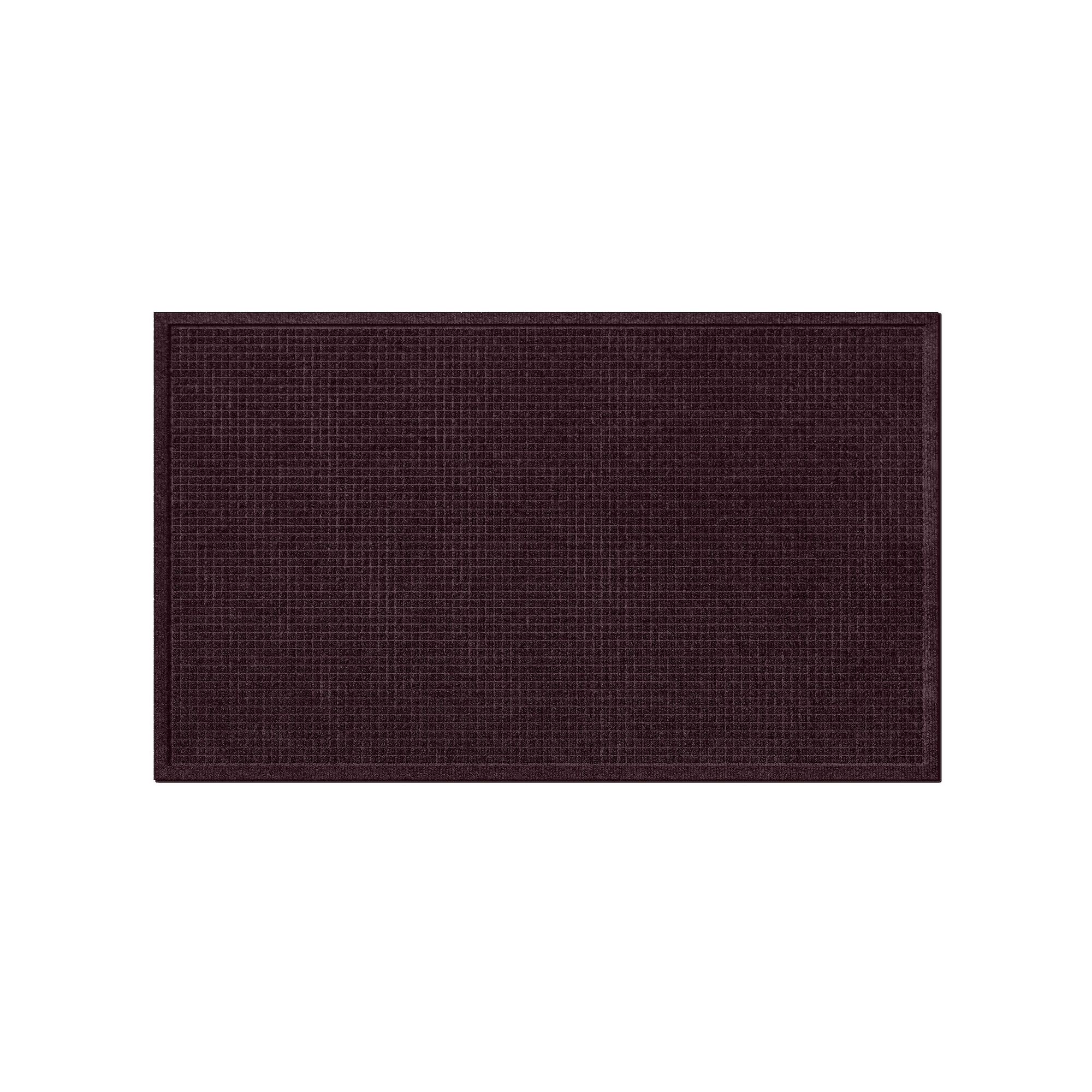 Waterhog Squares Indoor Outdoor Mat, Red