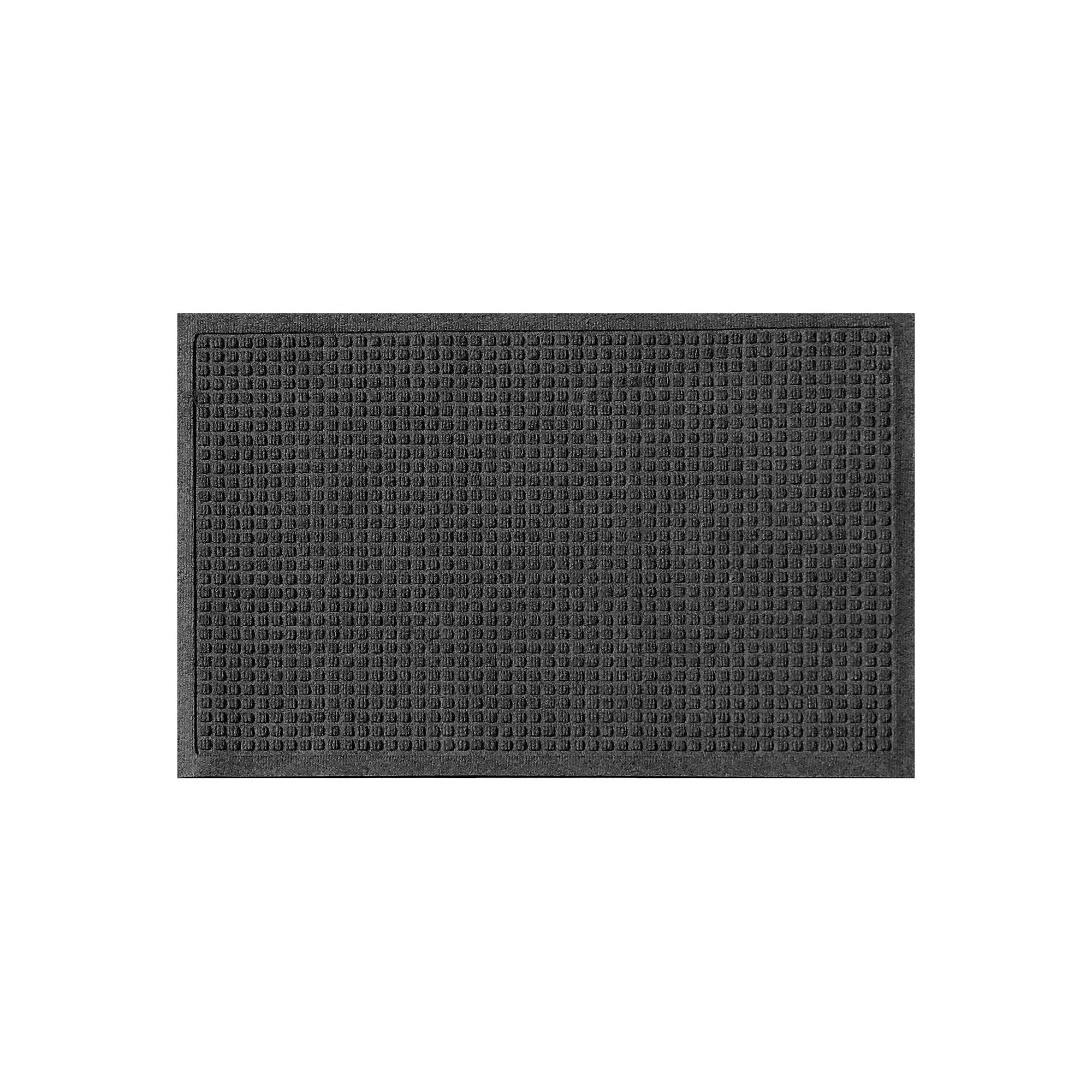 Waterhog Squares Indoor Outdoor Mat, Grey