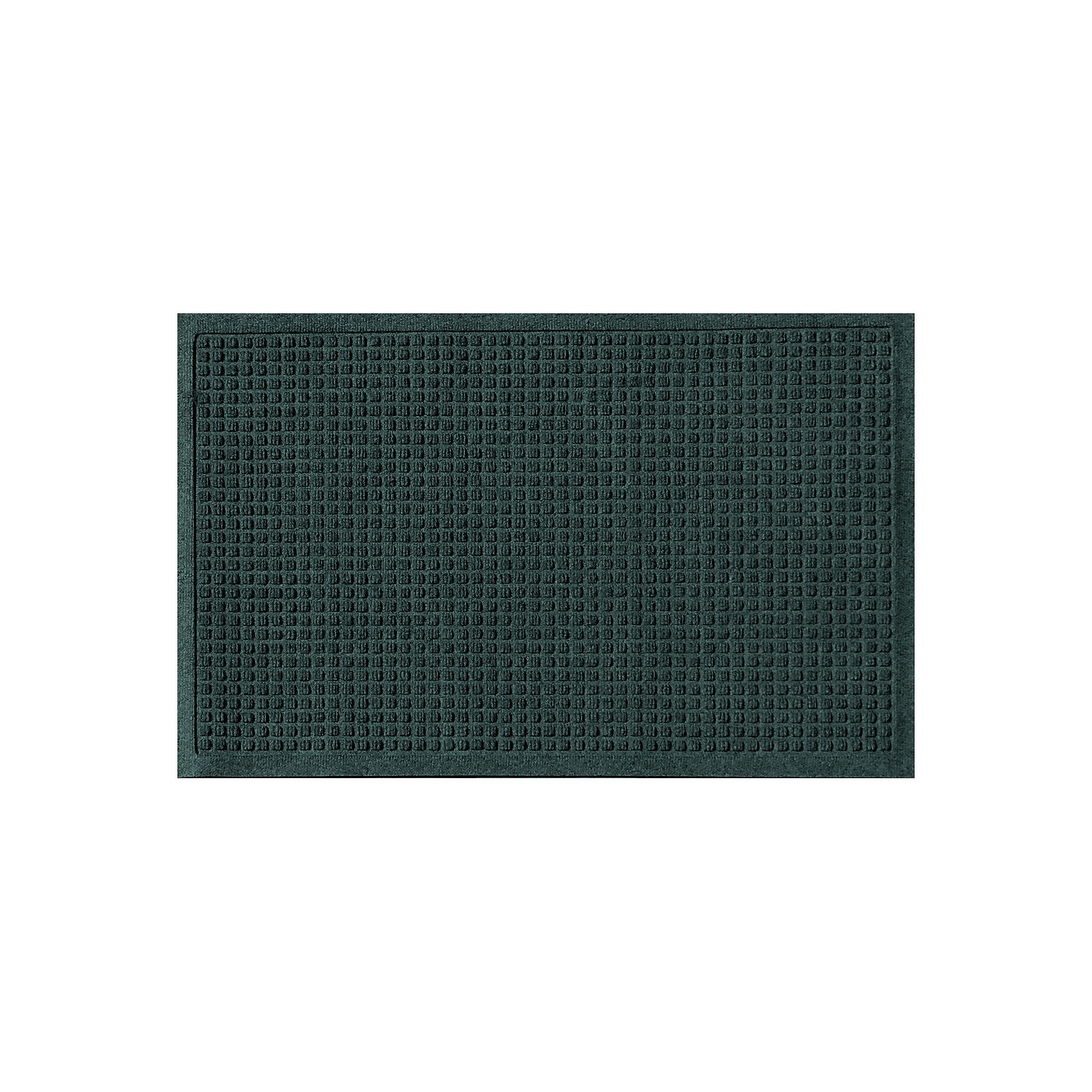 Waterhog Squares Indoor Outdoor Mat, Green