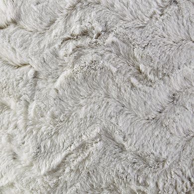 Madison Park Zuri Faux Fur Throw Pillow