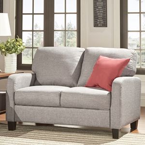 HomeVance Lyra Track Arm Loveseat