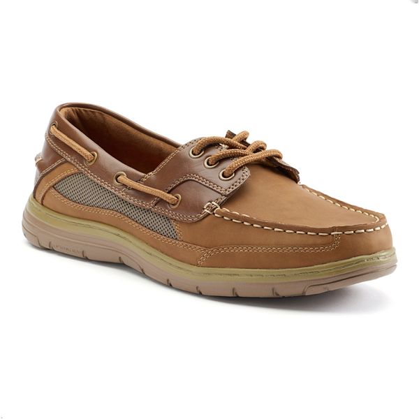 Croft and barrow on sale ortholite boat shoes