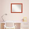 Rustic Beveled Wall Mirror