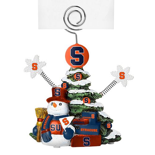 Syracuse Orange Christmas Tree Photo Holder
