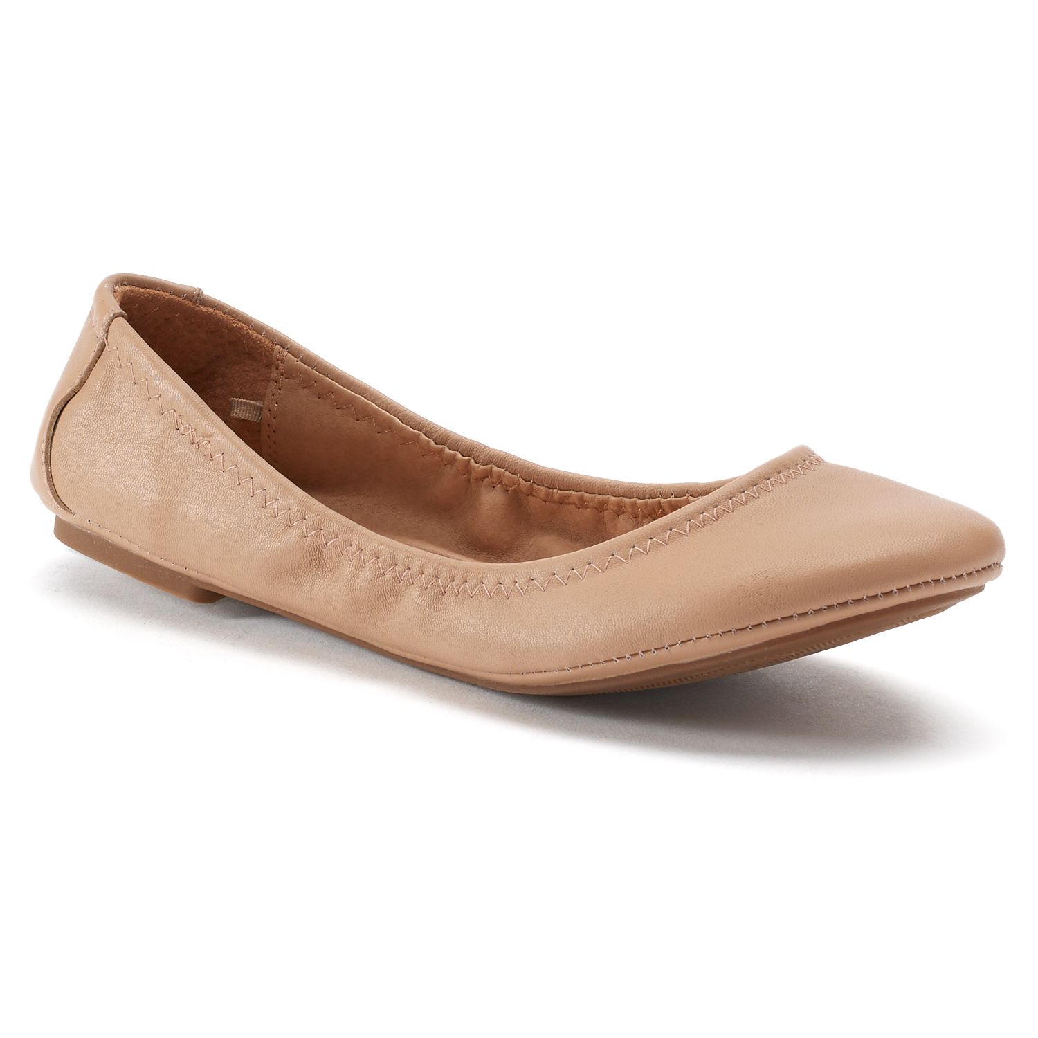 ballet flats leather