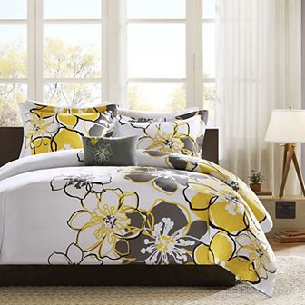 Intelligent Design Mackenzie Duvet Cover Set with Throw Pillow