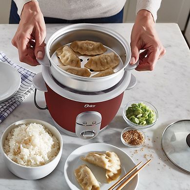 Oster 6-Cup Rice Cooker with Steam Tray