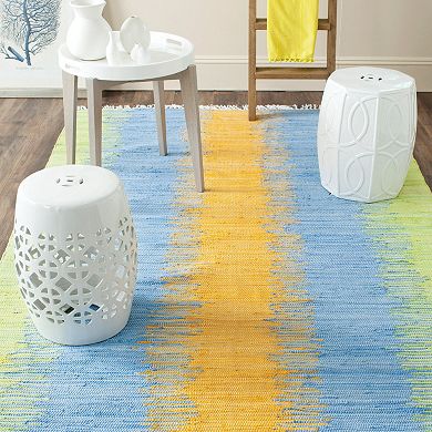 Safavieh Montauk Apollo Abstract Handcrafted Flatweave Rug
