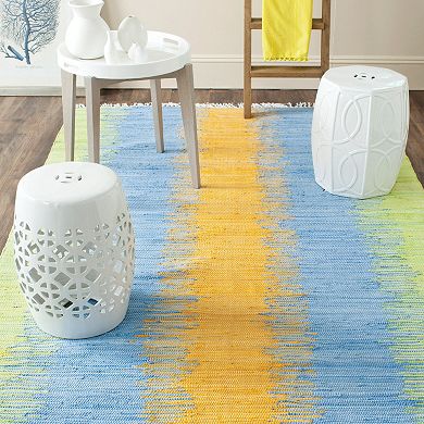 Safavieh Montauk Apollo Abstract Handcrafted Flatweave Rug