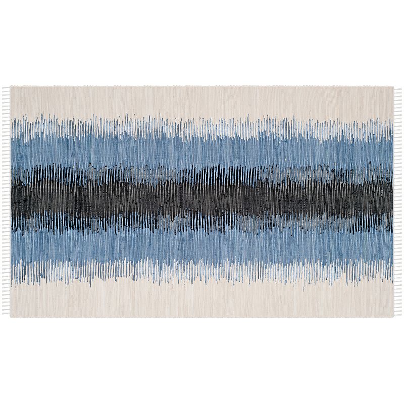 Safavieh Montauk Apollo Abstract Handcrafted Flatweave Rug, Grey, 6X9 Ft