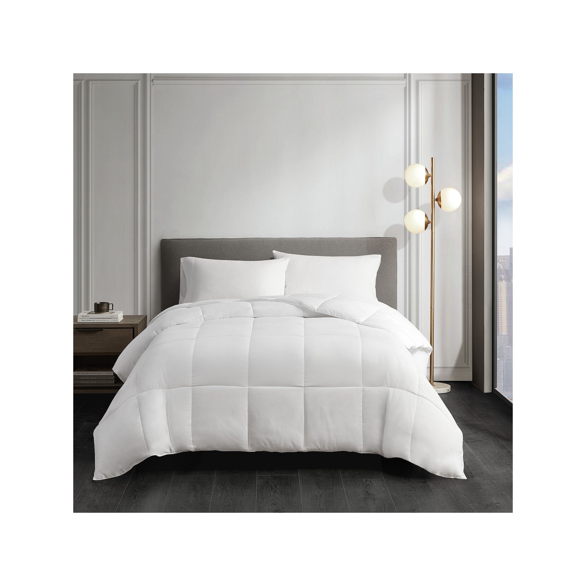 Sleep Philosophy Year Round Warmth 300 Thread Count Cotton Down Alternative