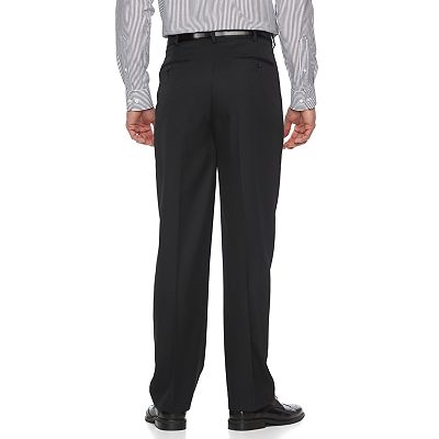 men's classic-fit microtwill ultraflex machine washable dress pants Men's Machine Washable Suit Pants
