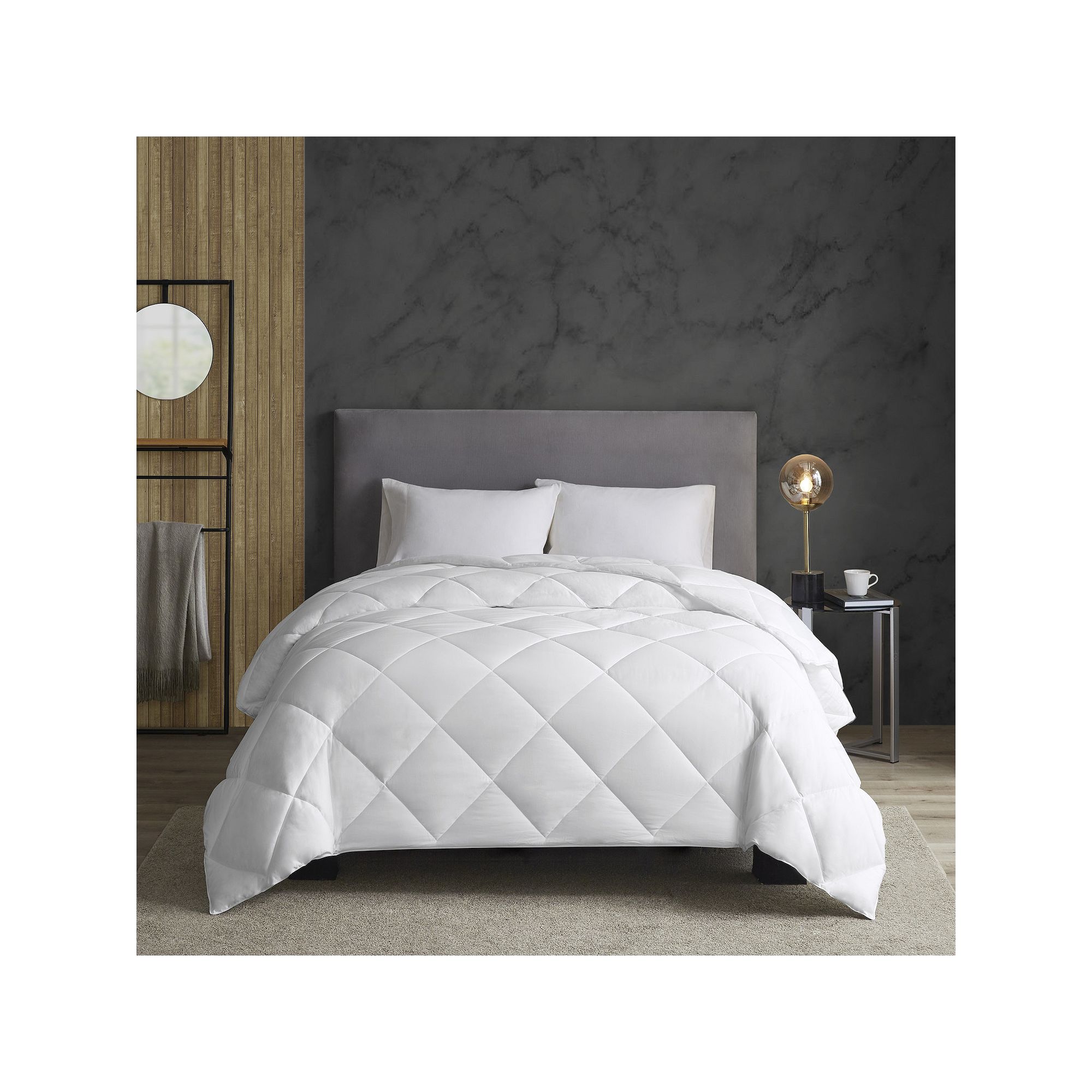 Sleep Philosophy Maximum Warmth 300 Thread Count Cotton Down Alternative Fe