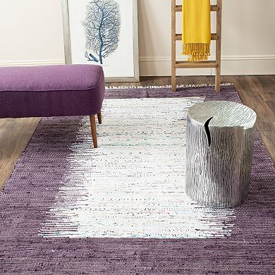 Safavieh Montauk Linden Abstract Handcrafted Flatweave Rug