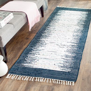 Safavieh Montauk Linden Abstract Handcrafted Flatweave Rug