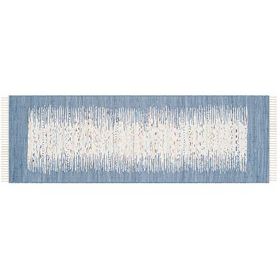 Safavieh Montauk Linden Abstract Handcrafted Flatweave Rug