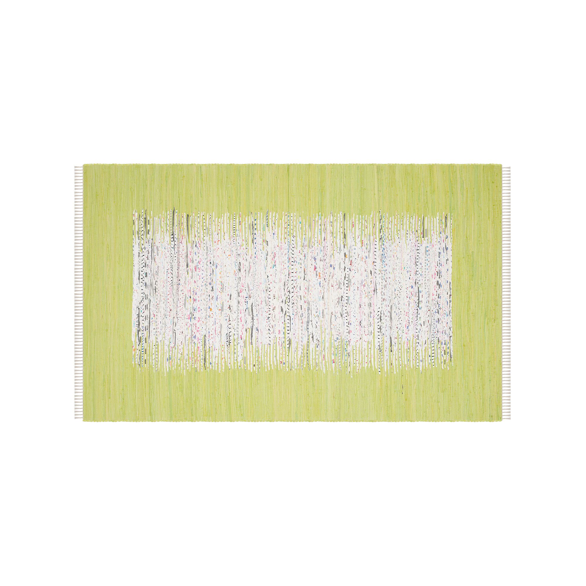 Safavieh Montauk Linden Abstract Handcrafted Flatweave Rug, Ivory Citron