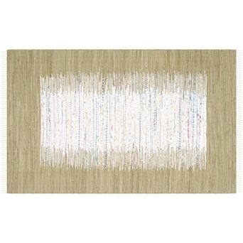 Safavieh Montauk Linden Abstract Handcrafted Flatweave Rug