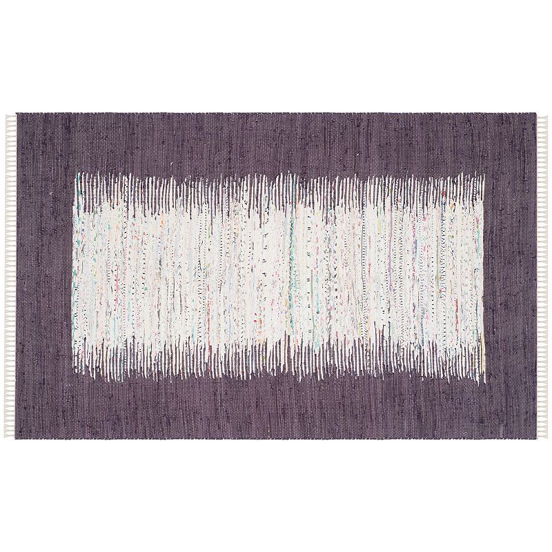 Safavieh Montauk Linden Abstract Handcrafted Flatweave Rug, Multicolor, 5X8 Ft